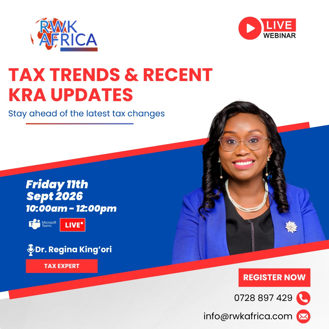 Real-time KRA and tax trend updates.