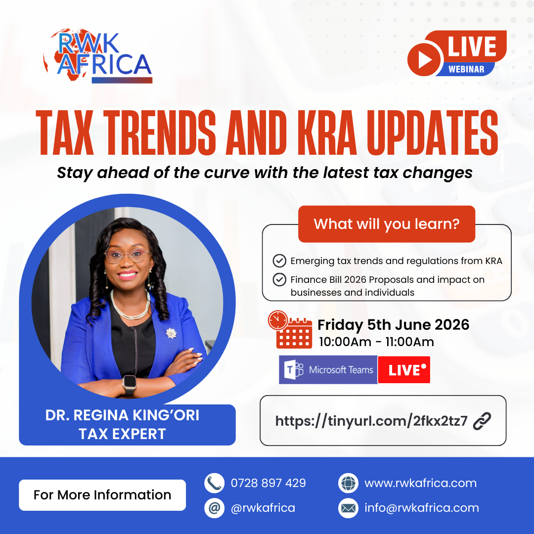 Tax Trends and KRA Updates